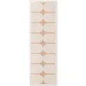 Dywan Duet 80x250cm Bowen Jute White dwustronny do wnętrz i na zewnątrz - 1