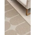 Dywan Duet 80x250cm Bowen Jute White dwustronny do wnętrz i na zewnątrz - 8