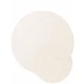 Dywan Puristic 160cm Knots Natural White okrągły 100% wełna - 3