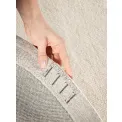 Dywan Puristic 160cm Knots Natural White okrągły 100% wełna - 11