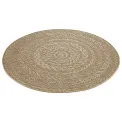 Dywan Forest 160cm Almendro Beige Brown okrągły do wnętrz i na zewnątrz - 9