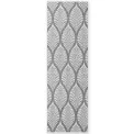 Dywan Duet 80x250cm Liora White Grey dwustronny do wnętrz i na zewnątrz - 3