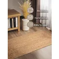 Dywan Juno 80x200cm Natural Brown 100% juta - 6