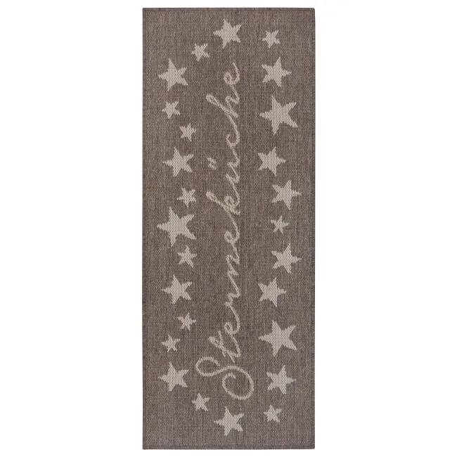 Dywan kuchenny Cucina 62x150cm Melierte Sterneküche Brown antypoślizgowy