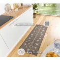 Dywan kuchenny Cucina 62x150cm Melierte Sterneküche Brown antypoślizgowy - 4