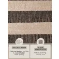 Dywan Handloom 1.0 120x170cm Playa Natural White Black 100% juta - 8