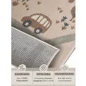 Dywan dziecięcy Adventures 160x235cm Animal Park Cream Brown Grey - 5