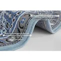 Dywan Mirkan 160cm Skazar Isfahan Skyblue okrągły - 5