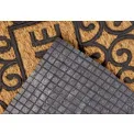 Wycieraczka Mix Mats 45x75cm Welcome Cocos Black półokrągła - 8