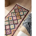 Dywan Kamal 60x190cm Zara Black Multicoloured - 5