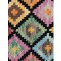 Dywan Kamal 60x190cm Zara Black Multicoloured - 7
