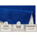 Dywan Fancy 80x150cm Uni Colour Blue - 5