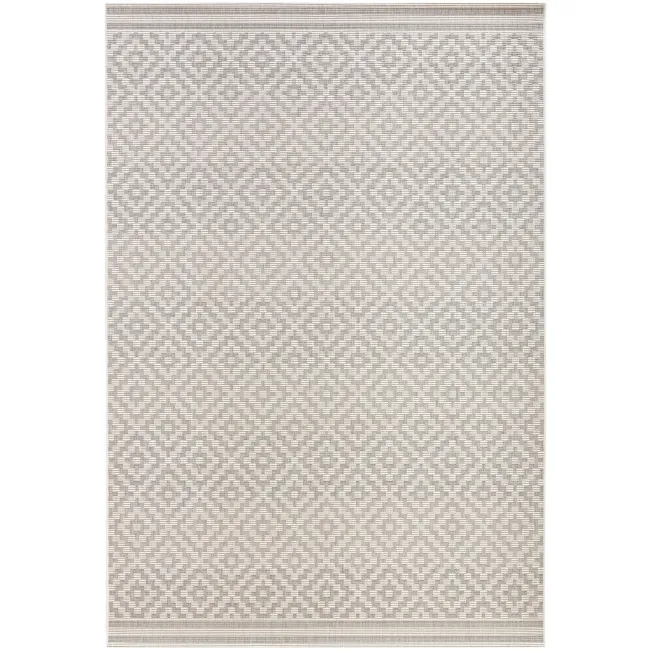Dywan Meadow 240x340cm Raute Grey Cream do wnętrz i na zewnątrz