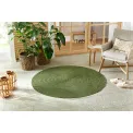 Dywan Braided 200cm Trenzado Green okrągły do wnętrz i na zewnątrz  - 4