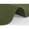 Dywan Braided 200cm Trenzado Green okrągły do wnętrz i na zewnątrz  - 9