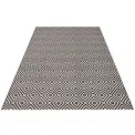 Dywan Meadow 80x150cm Karo Black do wnętrz i na zewnątrz - 10