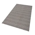Dywan Meadow 80x150cm Karo Black do wnętrz i na zewnątrz - 8