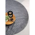 Dywan New York 200cm Panglao Anthracite okrągły - 11