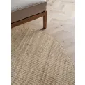 Dywan Bouclé 200cm Jaipur Natural Grey Brown okrągły 100% juta - 5