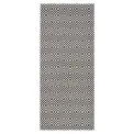 Dywan Meadow 80x200cm Karo Black do wnętrz i na zewnątrz - 1