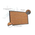 Wycieraczka Mix Mats 45x75cm Striped Cocos Black - 2