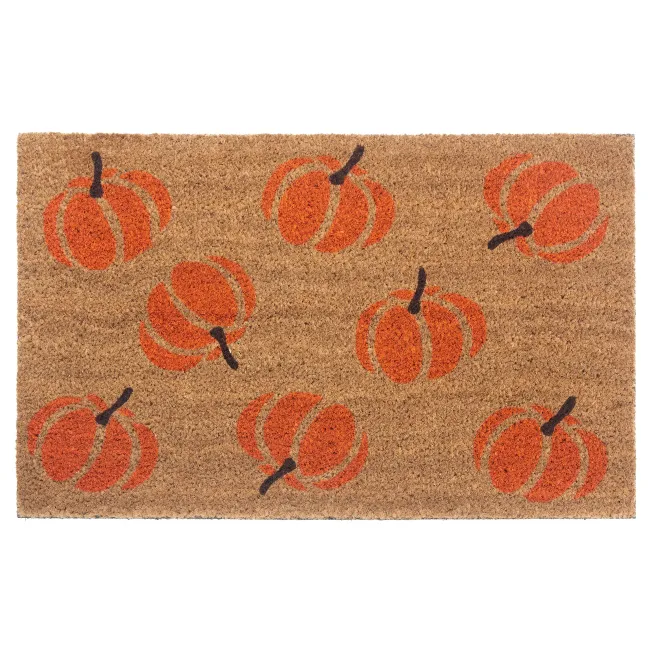 Wycieraczka Mix Mats 45x75cm Orange Pumpkins Cocos