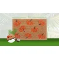 Wycieraczka Mix Mats 45x75cm Orange Pumpkins Cocos - 10