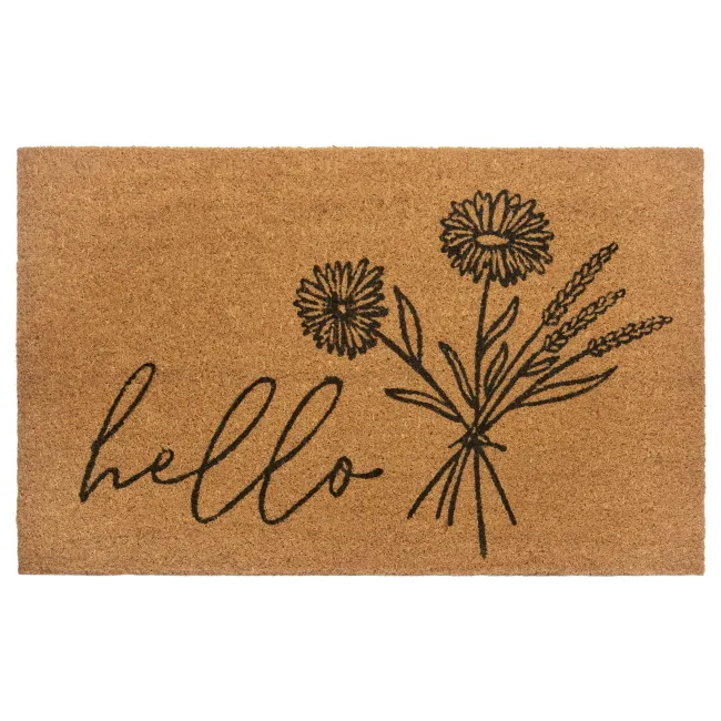 Wycieraczka Mix Mats 45x75cm Hello&Flowers Cocos