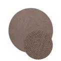 Dywan Calmio 150cm Taupe okrągły 100% wełna - 3