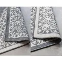 Dywan Gemini 80x150cm Meekly Silver dwustronny do wnętrz i na zewnątrz - 4