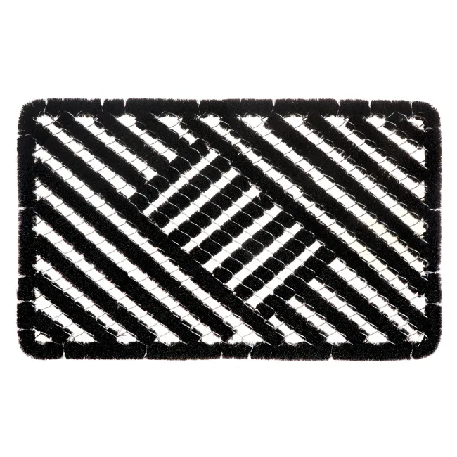 Wycieraczka Mix Mats 45x75cm Black Cocos ażurowa