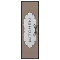 Dywan kuchenny Cook&Clean 50x150cm Kitchen Cloud Brown White Black antypoślizgowy - 2