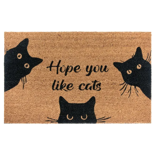 Wycieraczka Mix Mats 45x75cm Cat Fan Cocos