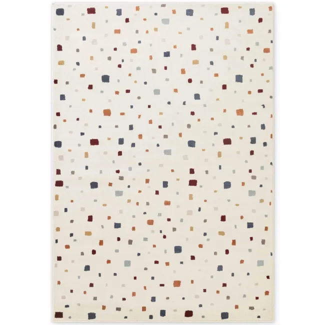 Dywan dziecięcy Adventures 200x290cm Funny Squares Cream Multicolor