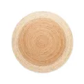 Dywan Looma 160cm Natural Gold Ivory okrągły 100% juta - 2