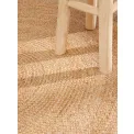Dywan Looma 160cm Natural Gold Ivory okrągły 100% juta - 9