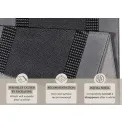 Dywan Basic 80x400cm Band Grey - 5