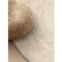 Dywan Jute Braided 160x230cm Rangpur White owalny 100% juta - 5