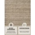 Dywan Bouclé 160cm Jaipur Natural Grey Brown okrągły 100% juta - 10
