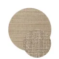 Dywan Bouclé 160cm Jaipur Natural Grey Brown okrągły 100% juta - 3