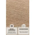 Dywan Bouclé 160x230cm Jaipur Natural Golden 100% juta - 9