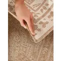 Dywan Duet 80x250cm Rosel Jute White dwustronny do wnętrz i na zewnątrz - 13