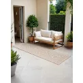 Dywan Duet 80x250cm Rosel Jute White dwustronny do wnętrz i na zewnątrz - 7