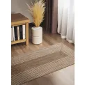 Dywan Juno 80x300cm Line Natural White Brown 100% juta - 4