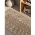 Dywan Juno 80x300cm Line Natural White Brown 100% juta - 5
