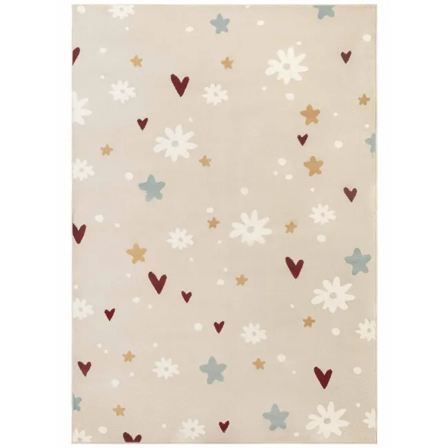 Dywan dziecięcy Adventures 160x235cm Amori Beige Multicolor