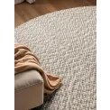 Dywan Lyon 160cm Beans Natural Cream Grey okrągły 100% wełna - 6