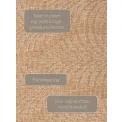 Dywan Duet 120x170cm Liora Jute White dwustronny do wnętrz i na zewnątrz - 11