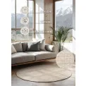 Dywan Bouclé 160cm Jaipur White okrągły 100% juta - 7