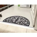 Wycieraczka Mix Mats 45x75cm Black ażurowa półokrągła - 3